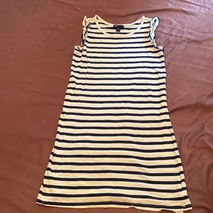 Gap Kids cotton dress striped size XL (10)
